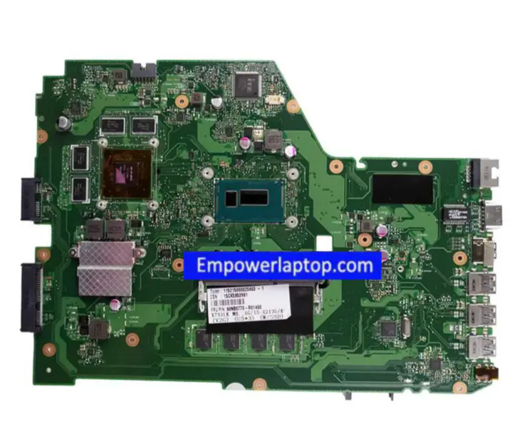 Asus X751LK cu 4G RAM la bord Placă de bază pentru laptop ASUS X751L