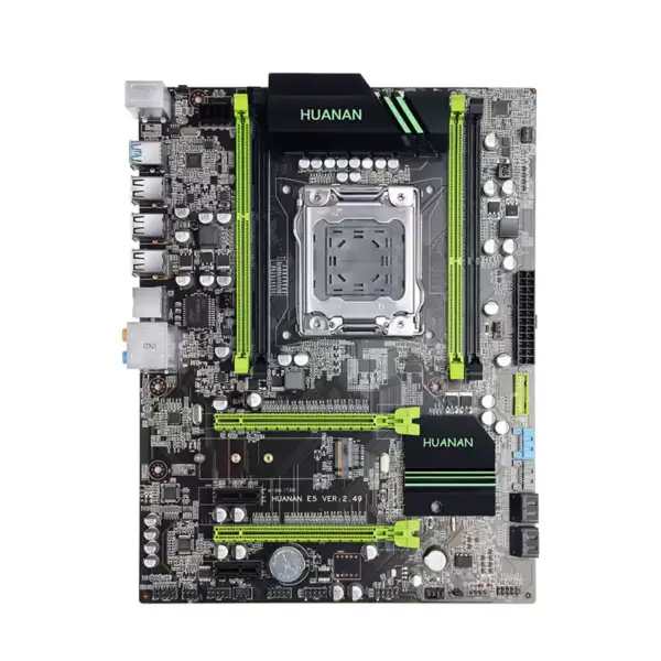 HUANAN E5 VER:2.49 Placa de bază X79 LGA2011 suportă memorie REG ECC și procesor Xeon E5
