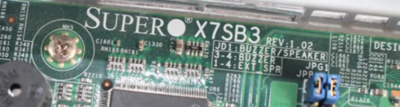 Placa de bază pentru server SuperMicro X7SB3 REV 1.02