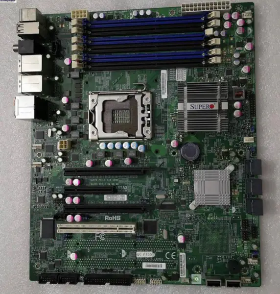 SuperMicro X8SAX REV 2.00 Placă de bază pentru server LGA 1366 X58 DDR3