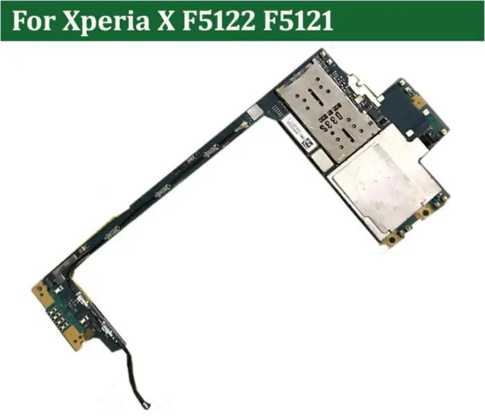 Sony Xperia X F5121 F5122 placă de bază 32G deblocată cu cipuri cu sistem firmware Andorid