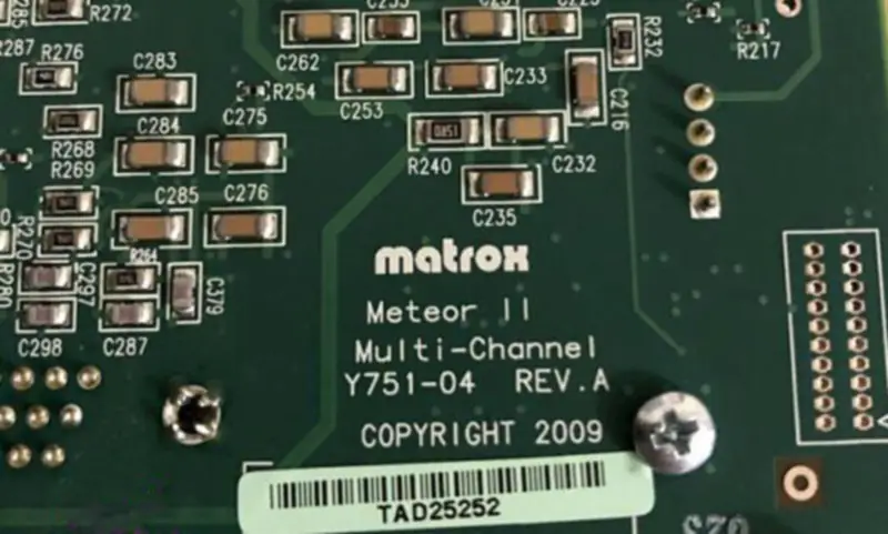 Placa de bază industrială Matrox METEOR2-MC/4* Y751-04 REV.A