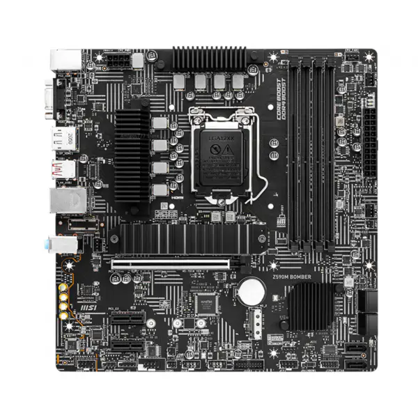 Placă de bază MSI Z590M BOMBER LGA1200 Z590 DDR4 128GB Micro ATX