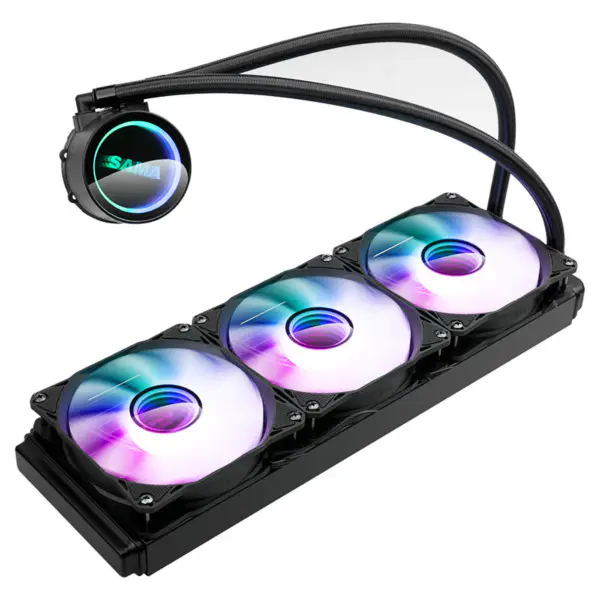 Aluminum Fins Heat Sink Water Cooling Cpu Air Cooler pentru cazul Pc