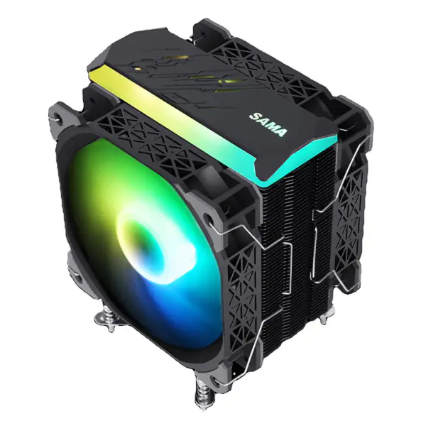Ventilatoare duble Cpu de răcire Răcitor de aer pentru procesor