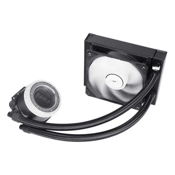 Led lumini ventilator lichid Cpu Water Cooler