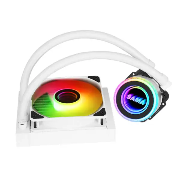 Led lumini ventilator lichid Cpu Water Cooler