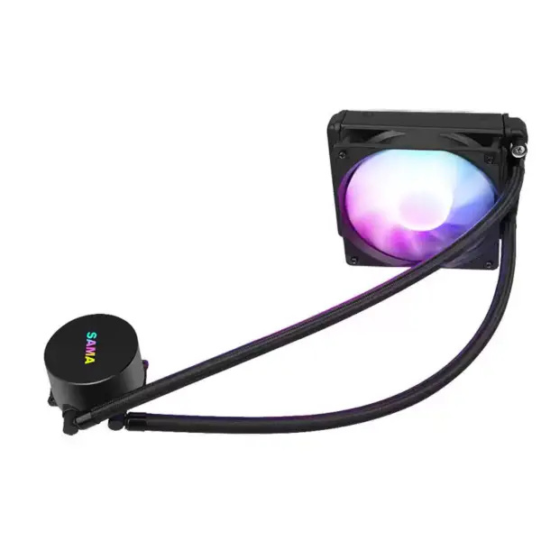 Sama 120mm Cooler Cpu Liquido Intel Cpu Cooler cu temperatura Gaming Computer Liquid Cooler