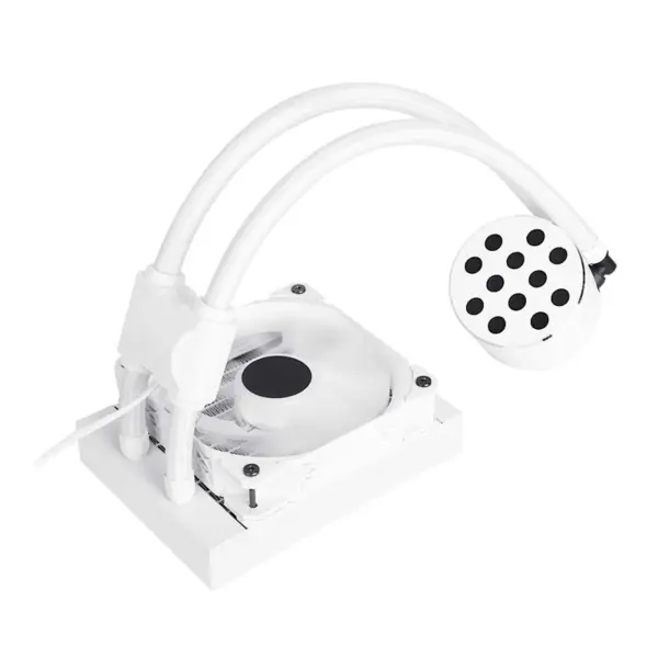 Sama 12cm Aio Cpu Cooler Radiator de cupru Afișaj de apă lichid de răcire Pc Cpu Cooler Rgb Glow cu pompa de zgomot mai mic