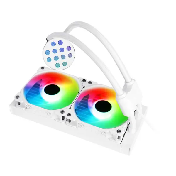 Sama 240mm Radiator Rainbow Pc Para Cpu Rgb Liquid Cooler Block Computer Cpu Răcitoare de apă și sisteme de răcire cu ventilator pentru Pc Cpu