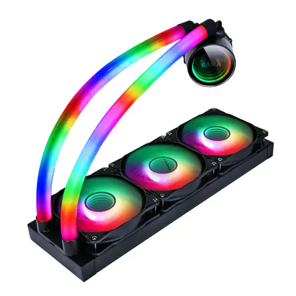 Sama 360 Lga1200 Lga1700 Lga 2011 Black Watercooling Pc Cooler Watercoole Cpu Cooling Water Heatsink System pentru Pc Case Cooling