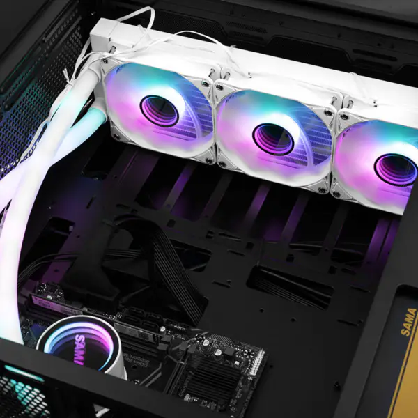 Sama 360 Lga1200 Lga1700 Lga 2011 Black Watercooling Pc Cooler Watercoole Cpu Cooling Water Heatsink System pentru Pc Case Cooling