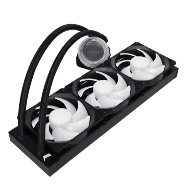 Sama 360mm Radiator Rainbow Pc Para Cpu Rgb Liquid Cooler Block Computer Cpu Răcitoare de apă și sisteme de răcire cu ventilator pentru Pc Cpu