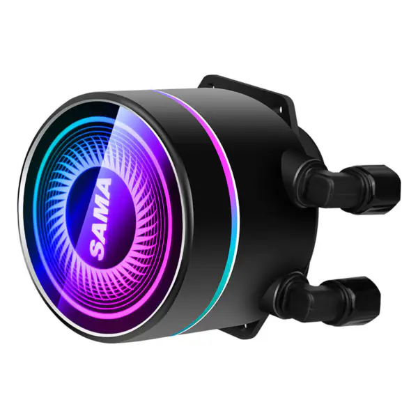 Sama 420mm Gpu Cooler Lga 1700 Pc Cpu Water Cooling Kit Rainbow Pc Cpu Water Cooling Kit