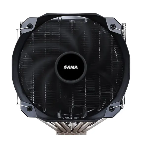 Sama 6 Heatpipes 140mm Dual Tower Dual ventilator de răcire Schimbător de căldură Aer Cooler Twin Tower Cpu Cooler pentru Pc Case