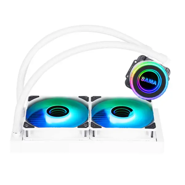 Sama Aio Cpu 240mm Radiator alb negru Heatsink Liquid Rgb Cooler Cpu Pc Computer Procesor Răcire cu apă Radiator Pc Gaming