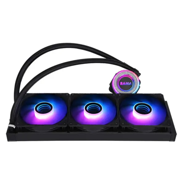 Sama Aio Cpu 360mm Radiator alb negru Heatsink Liquid Rgb Cooler Cpu Pc Computer Procesor Răcire cu apă Radiator Pc Gaming