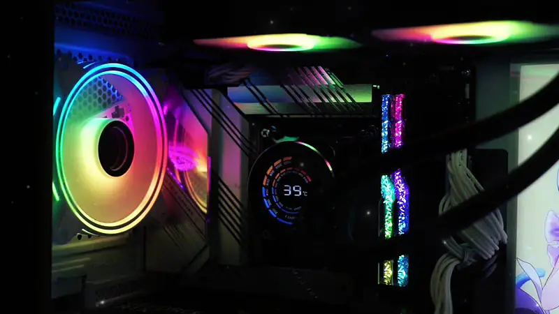 Sama All In One Water Cooling Aio Cpu Liquid Cooler 5v Rgb Support Copper Radiator Pc Water Cooling Kit