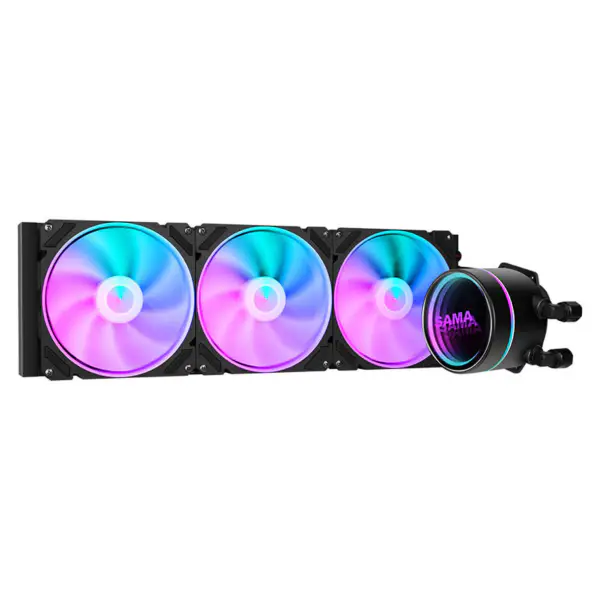 Sama Aluminiu Heatsink Cupru Apă de răcire lichid Cooler pentru Pc Case