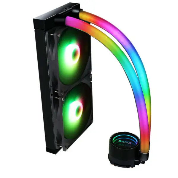Sama Am4 Am5 Cooler Gaming Computer Liquid Cooler Cpu Cooler Argb Pompa de aer cu zgomot redus