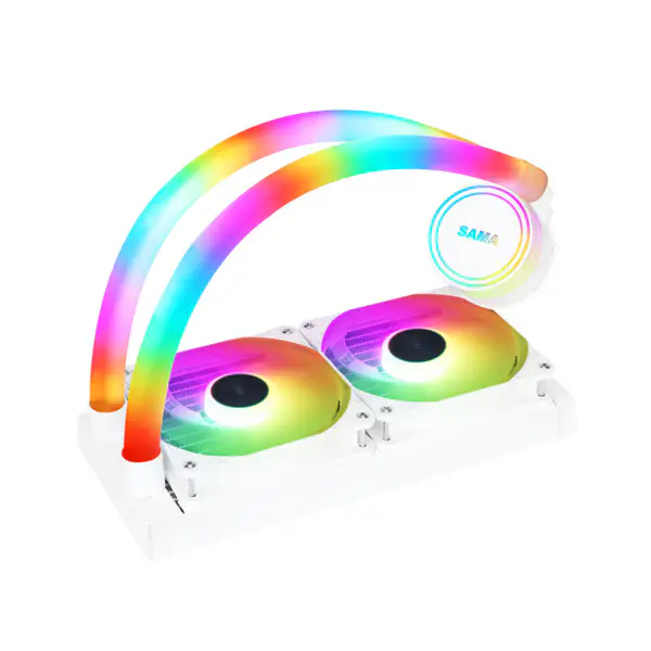 Sama Argb 240mm Radiator de răcire a calculatorului Led Light Liquid Cooler