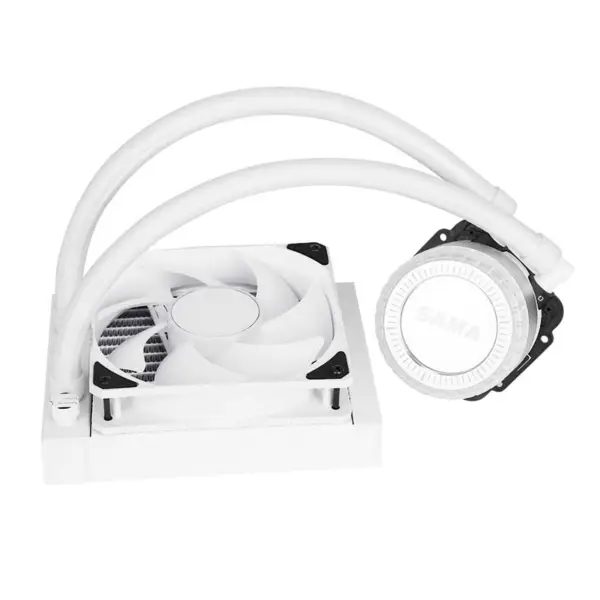 Sama Argb Coloful 120mm Radiator alb Pc Cpu Water Cooler
