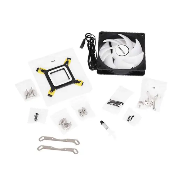 Sama Argb Coloful 120mm Radiator alb Pc Cpu Water Cooler