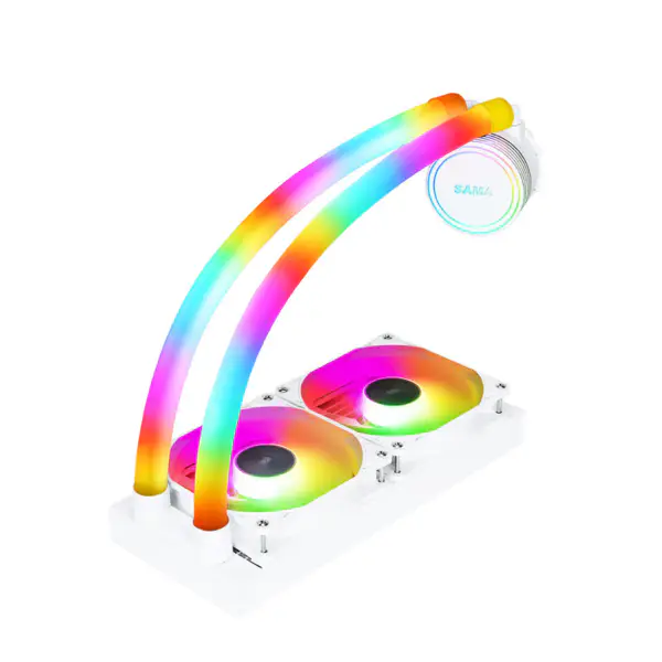 Sama Argb Lighting Pipes Lga 1700 Cpu Radiator Computer Case Water Cooler Cpu Liquid Cooling pentru Intel Amd