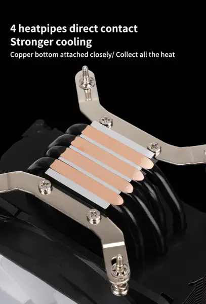 Sama Computer Radiator Cooler Cpu Air Cooler Ventilator pentru Gaming Case