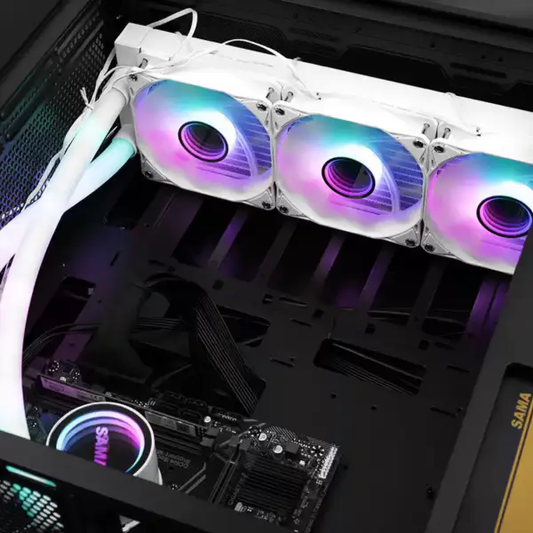 Sama Cpu Sistem de răcire cu apă Aio Cooler Kit de răcire Liquid Display Cpu pentru Gaming Pc Case