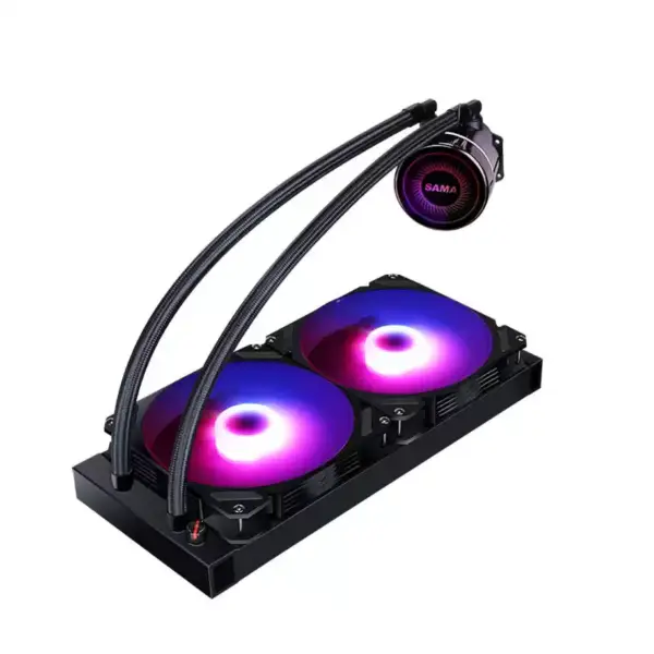 Sama Custom Water Cooling Heatdink Cpu Argb Water Cooling 280 Universal Liquid Cooler