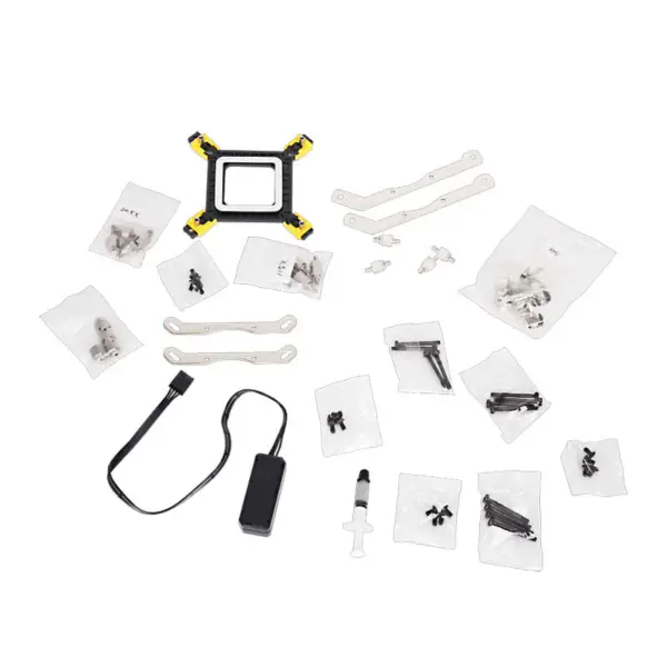 Sama Customizable Amd 360mm Aio Cpu Liquid Cooling Water Cooler Kit cu Infinity Mirror Design