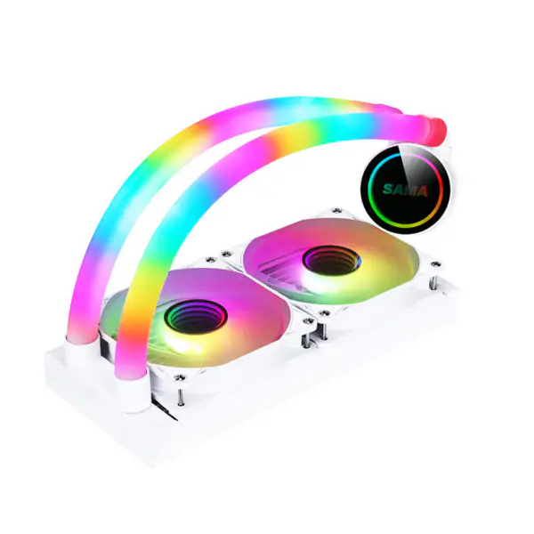 Sama Custom Cpu Cooler Heat Sinks 240 Rgb Ventilator de răcire pentru Intel Amd Cpu Lga775/115x Am4 Am5 Ryzen 12600k Cpu Liquid Cool