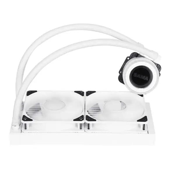 Sama 240mm Radiator alb Răcitor de apă Cpu