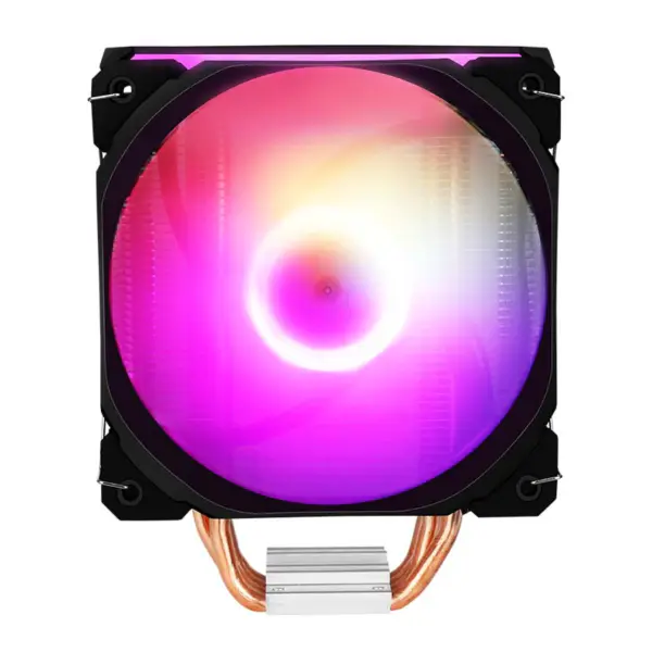 Sama 4heatpipes Rainbow contact direct ventilator Cpu Cooler pentru Pc Case