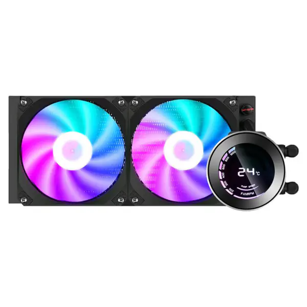Sama Aio 240mm Lcd Screen Sistem de răcire cu apă Sistem de răcire Pc Water Cooling Heatdink Cpu