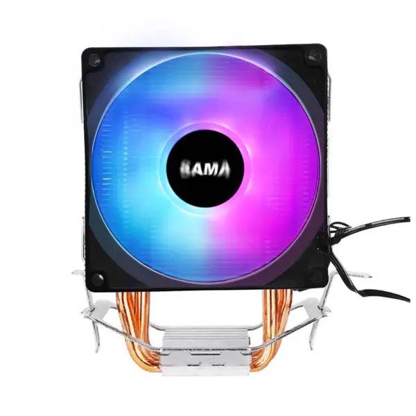 Sama 3 conducte de căldură negre Cpu Air Cooler Laptop Cpu Cooler 35.07cfm Argb Effect Cpu Cooler