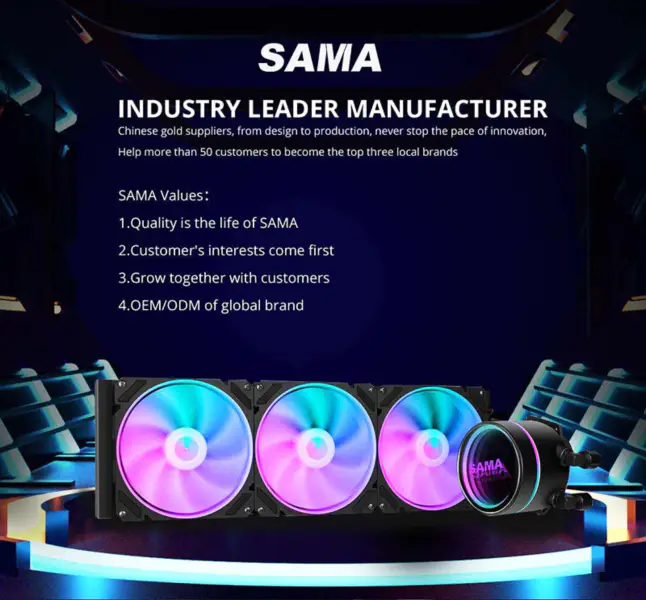 Sama 420mm Radiator Pc Cpu Liquid Cooling