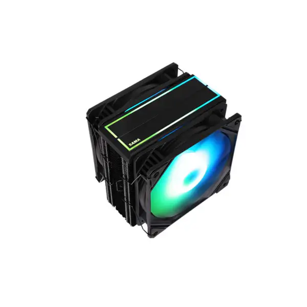 Sama 6cm Universal Amd Intel Platform Cooler Procesor de răcire Cupru Pc Cpu Air Cooling Radiator Cpu Fan Cooler