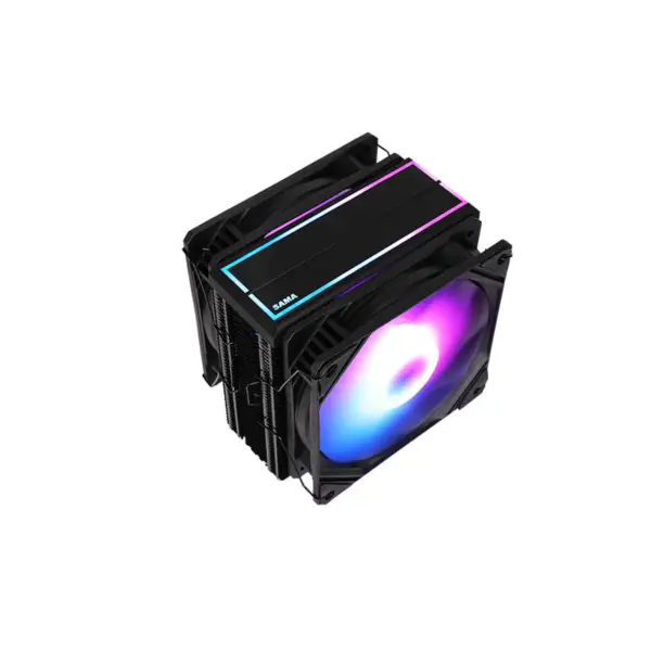 Sama 6cm Universal Amd Intel Platform Cooler Procesor de răcire Cupru Pc Cpu Air Cooling Radiator Cpu Fan Cooler
