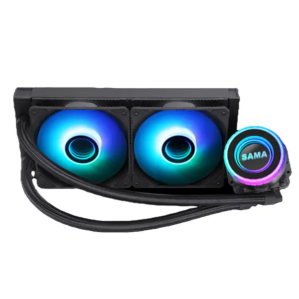 Sama 240mm Radiator negru Pc Cpu Răcire cu apă