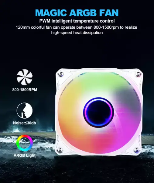 Sama personalizat 120mm Rgb iluminat lichid Aio Cooler Cpu lichid Cooler apă de răcire lichid Cooler pentru Pc