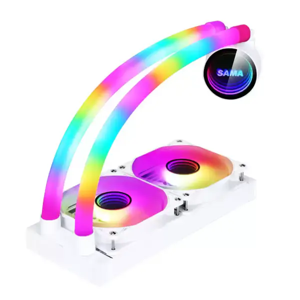 Sama personalizat 240mm Rgb iluminat lichid Aio Cooler Cpu lichid Cooler de răcire a apei lichid Cooler pentru Pc