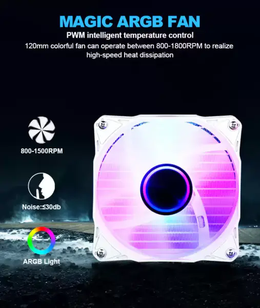 Sama personalizat 240mm Rgb iluminat lichid Aio Cooler Cpu lichid Cooler de răcire a apei lichid Cooler pentru Pc