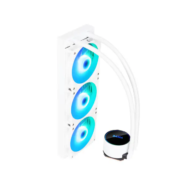 Sma Display Cpu Core Temperature Liquid Cooler 50000hrs Cpu Cooler Rgb Logo personalizabil Argb Cpu Cooler