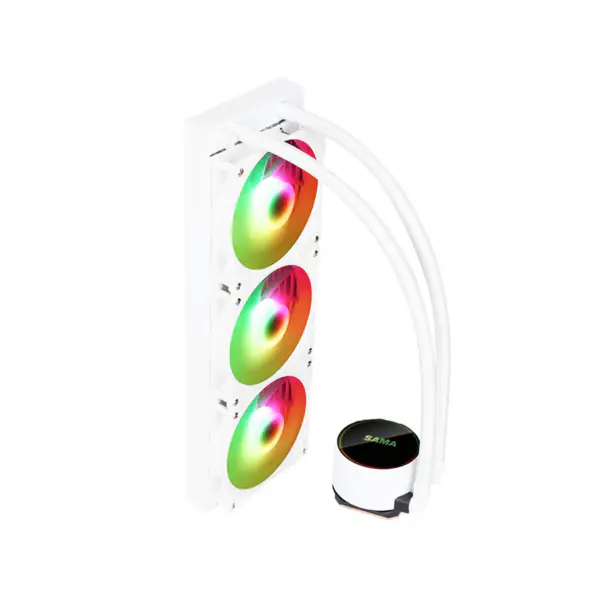 Sma Display Cpu Core Temperature Liquid Cooler 50000hrs Cpu Cooler Rgb Logo personalizabil Argb Cpu Cooler