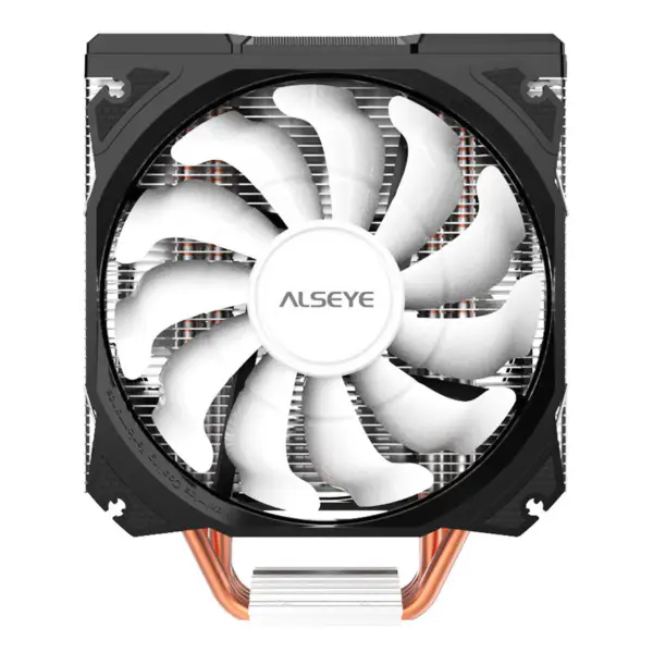 Alseye 120mm ventilator dublu 4 conducte de căldură Rgb Cpu Cooler Aura