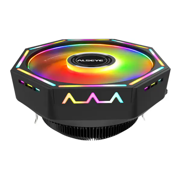 Alseye 120mm Heatsink Rgb Ventilator de răcire Cpu Cooler 775/115x/1200