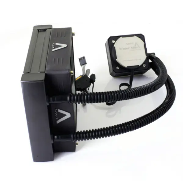 Răcitor de lichid Watermax120 Cpu cu răcire cu lichid de înaltă performanță Ventilator de răcire cu apă pentru computer12cm Pwm 4pin Radiator din aluminiu