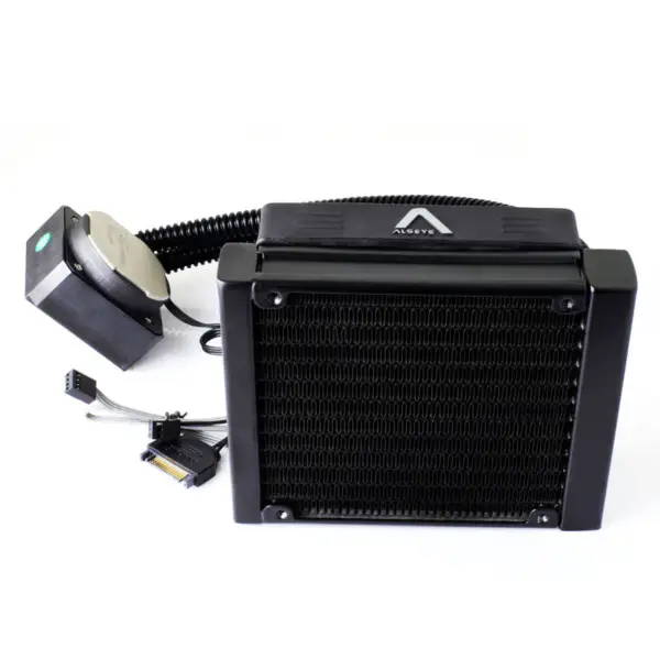 Răcitor de lichid Watermax120 Cpu cu răcire cu lichid de înaltă performanță Ventilator de răcire cu apă pentru computer12cm Pwm 4pin Radiator din aluminiu